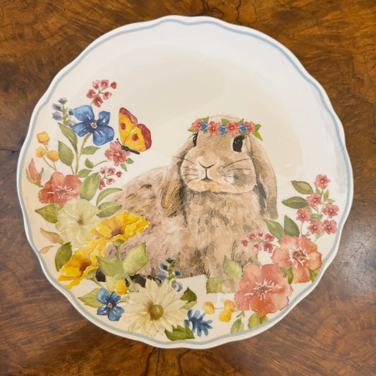 Morgan & Finch Dolomite Ceramic Rabbit Plate