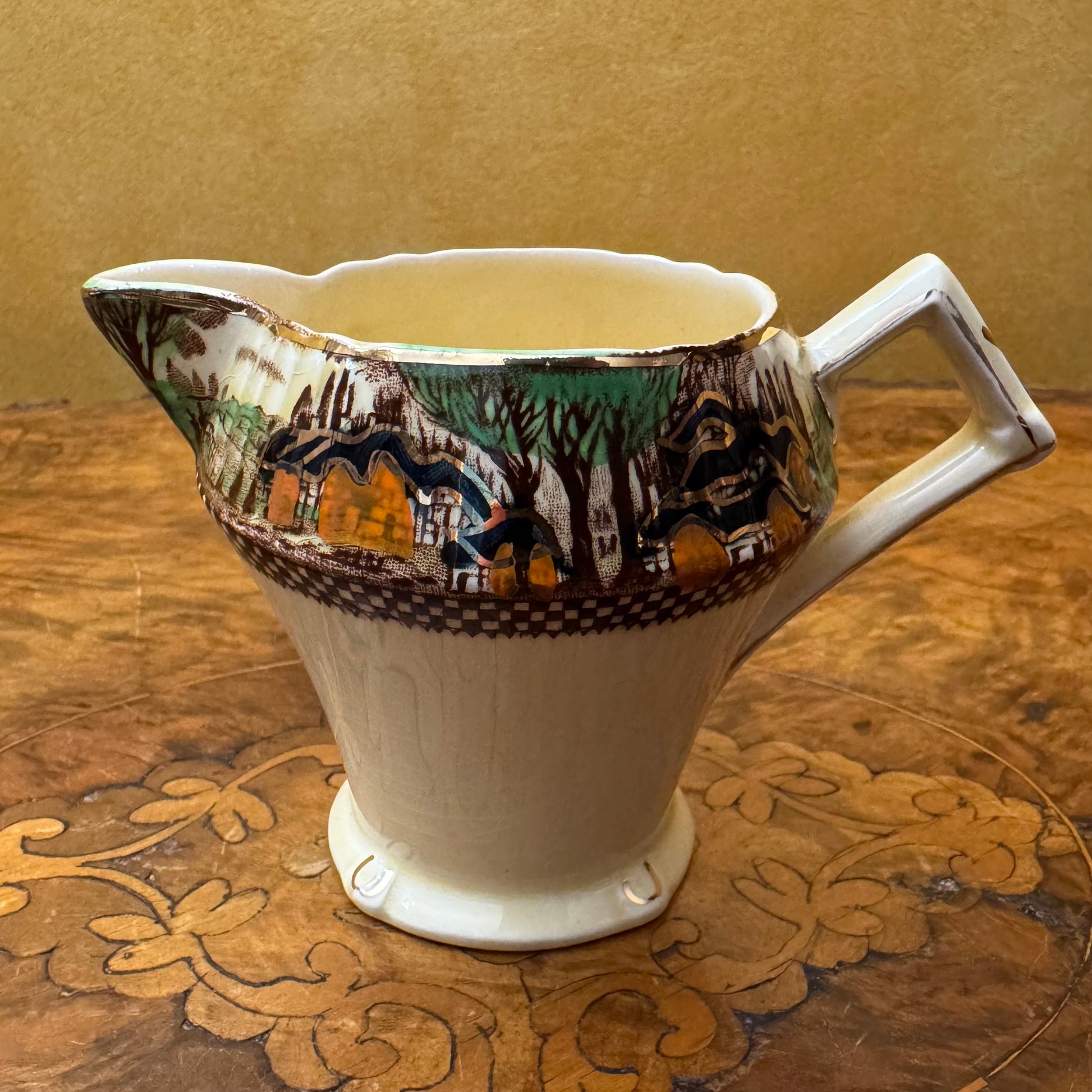 Myott & Sons Englands Countryside Milk Jug Creamer 