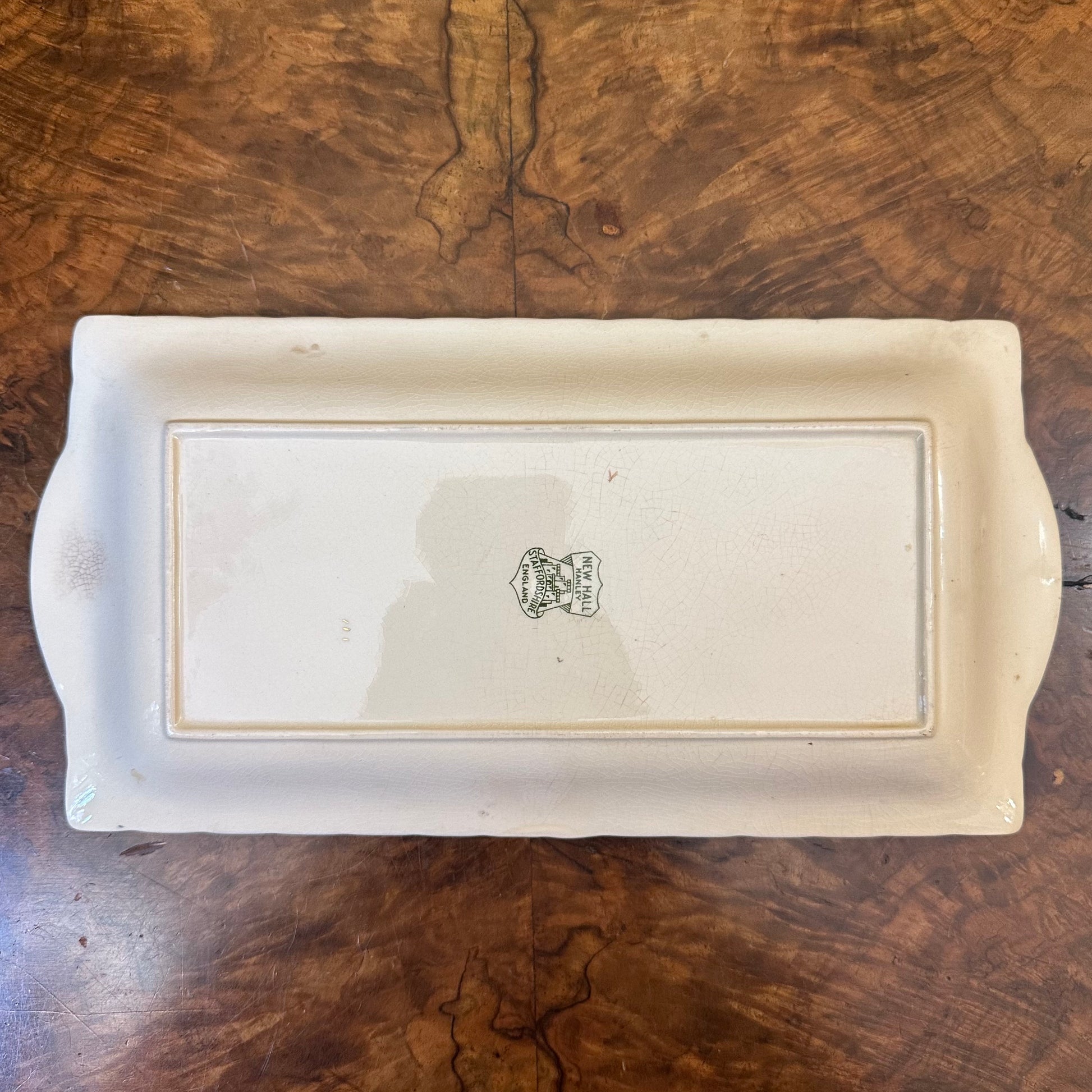 New Hall Hanley Floral Sandwich Tray Platter 