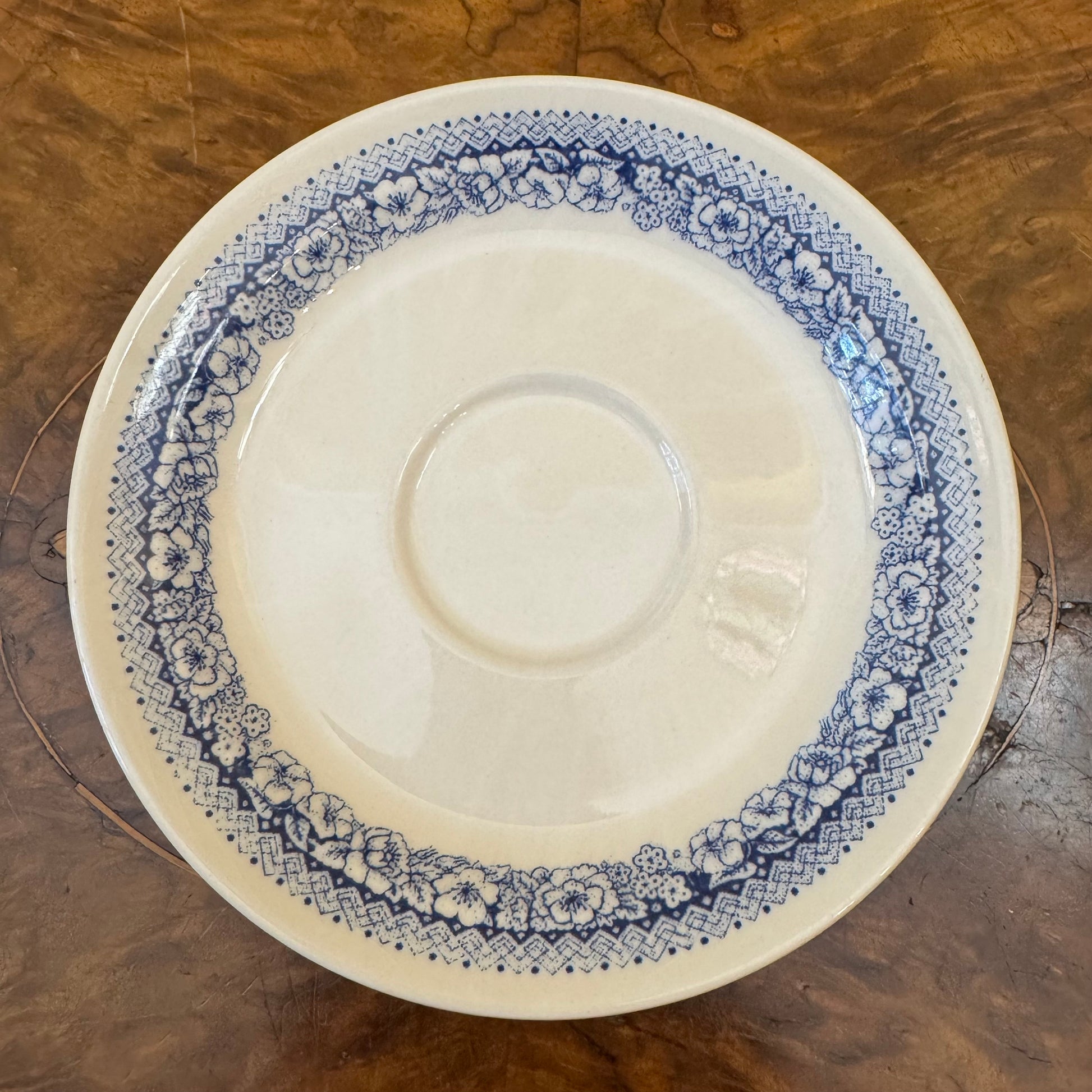 New Zealand Blue & White Print