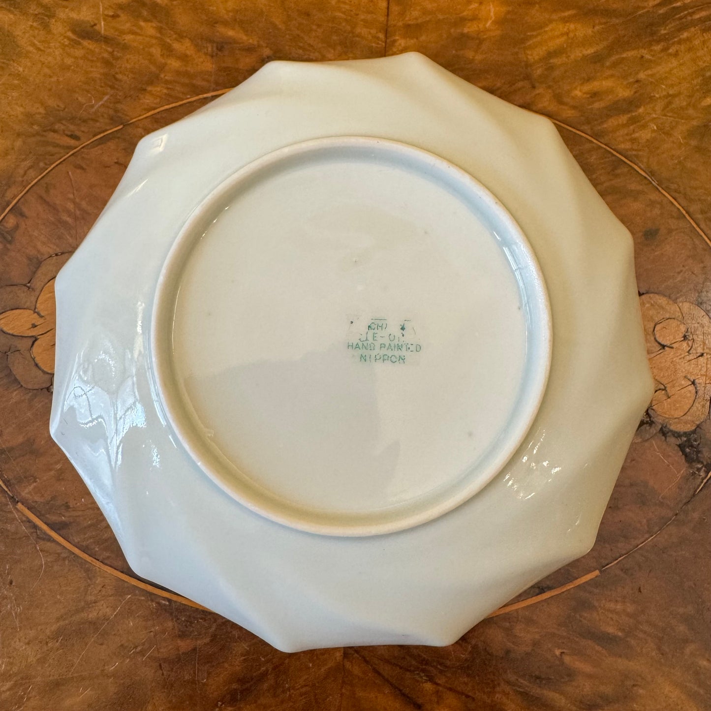 Nippon Azalea Print saucer Plate