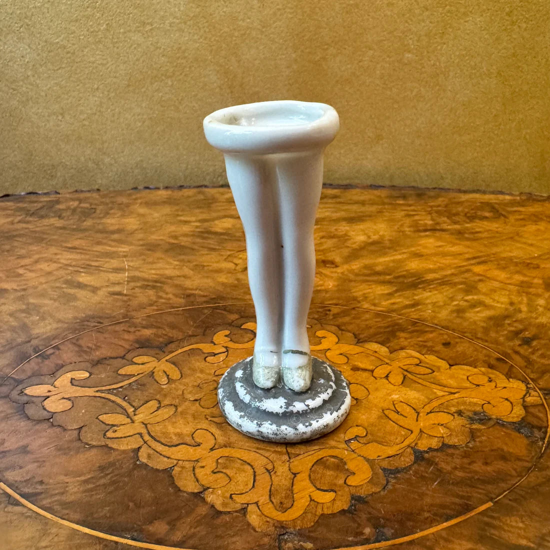 Vintage Novelty Legs Small Vase Ornament