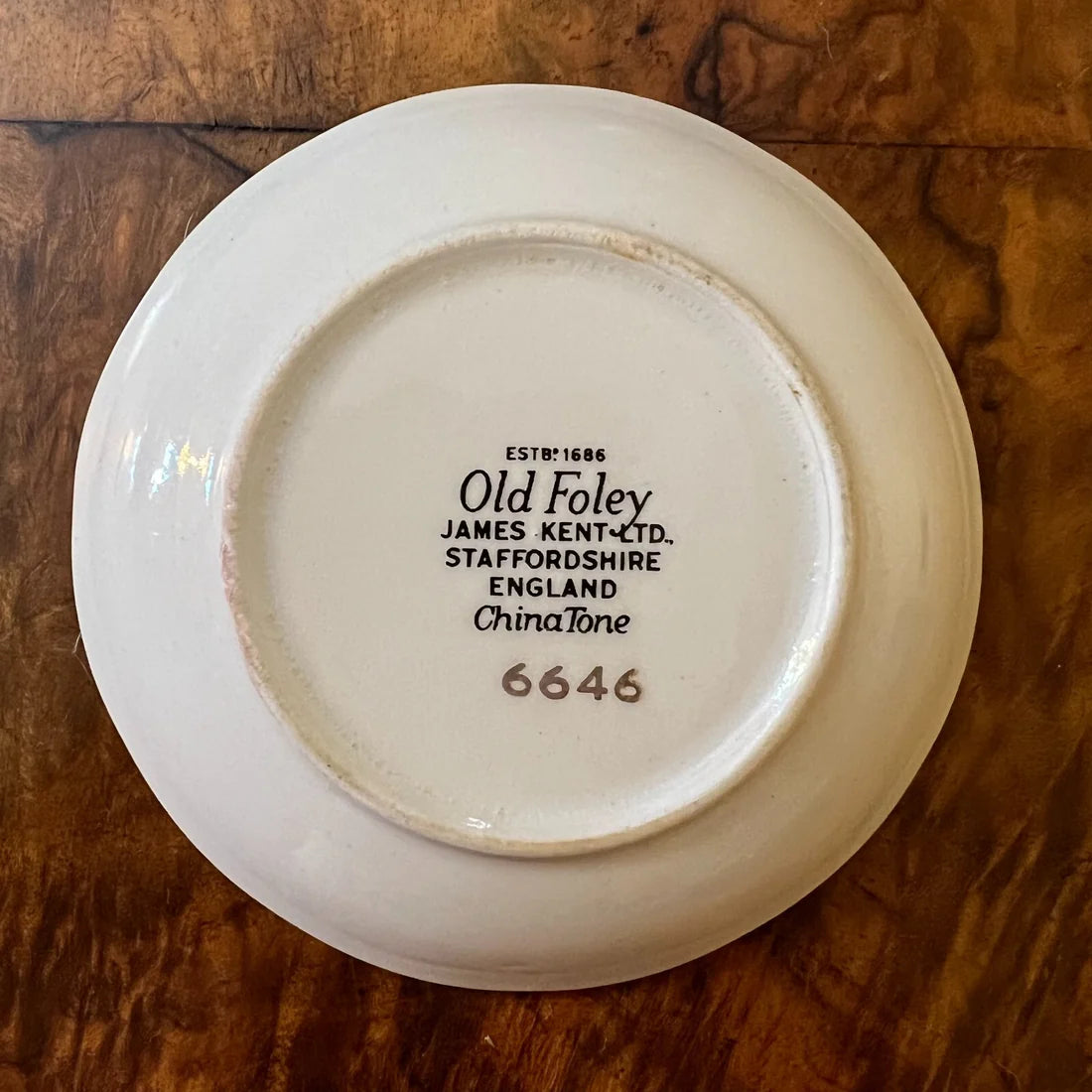 Vintage Old Foley James Kent China Tone Small Dish
