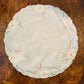 Vintage Orange Flower Doily