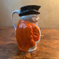 Vintage Orange Jacket Toby Jug