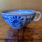 Vintage Oriental Demitasse Coffee Cup & Saucer