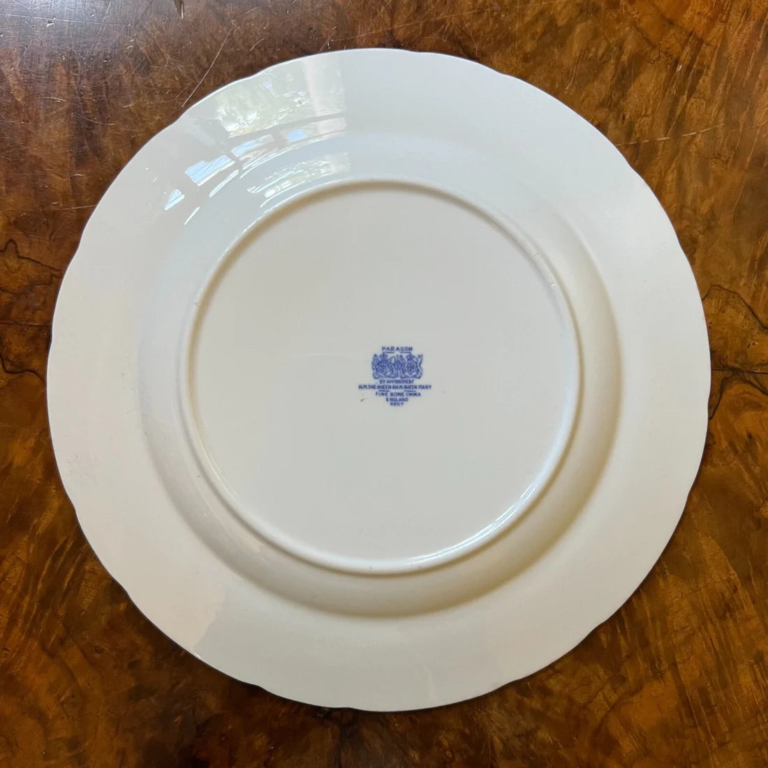 Vintage Paragon By Appointment of HM Queen Plate