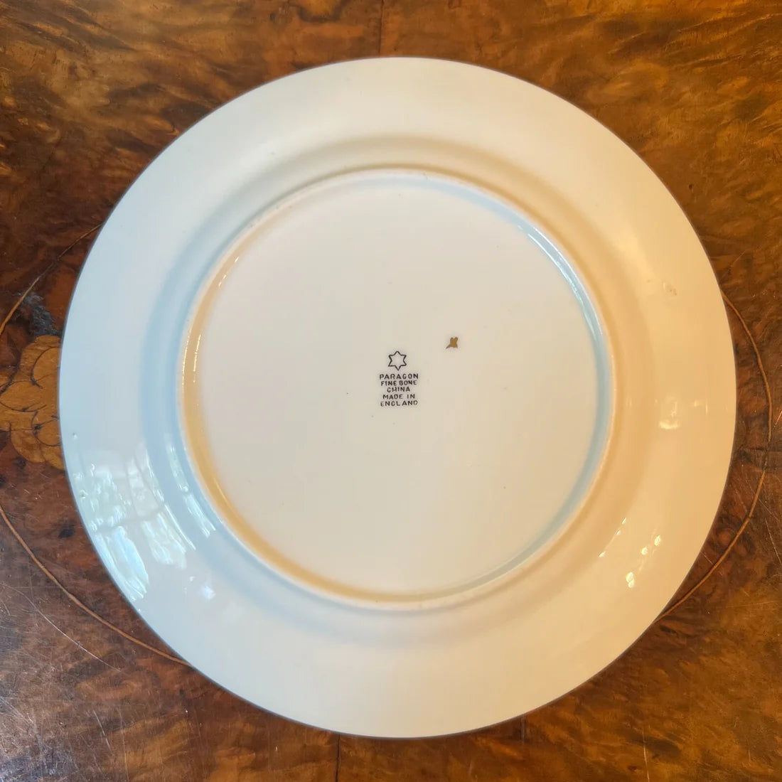 Paragon Green Gold Tea Cup Trio