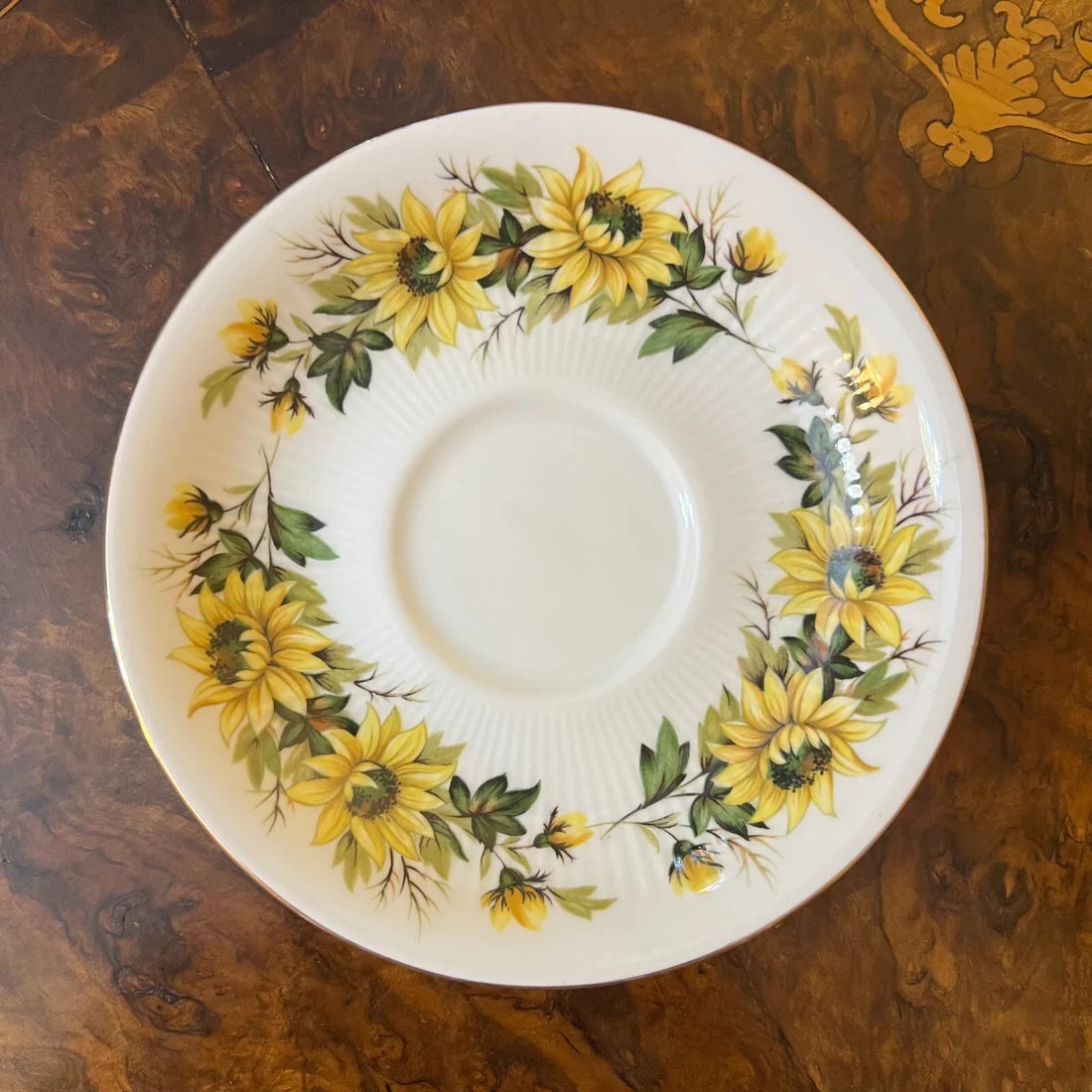 Vintage Paragon Sunflower Tea Cup & Saucer