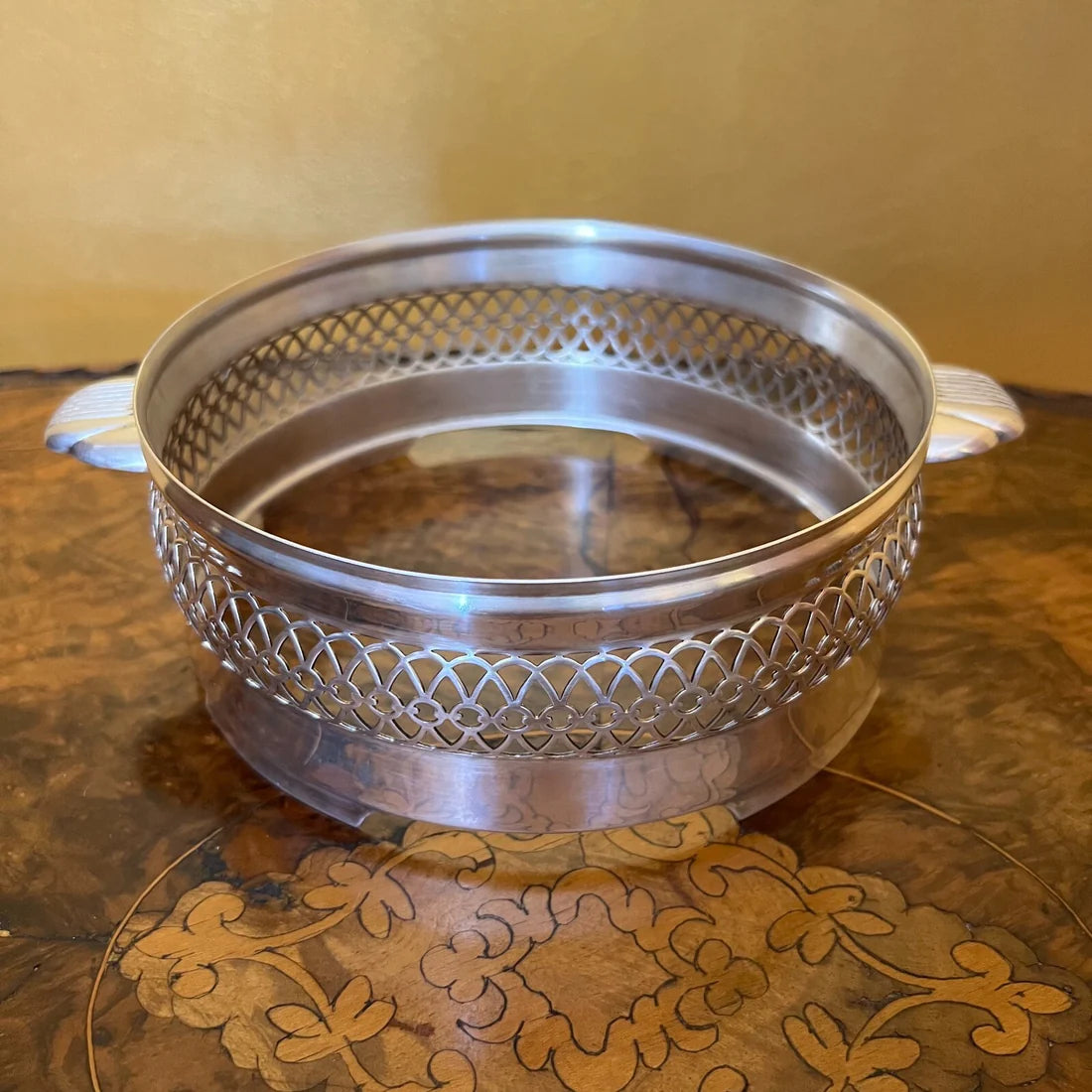 Vintage Paramount Silver Plated Casserole Dish Holder