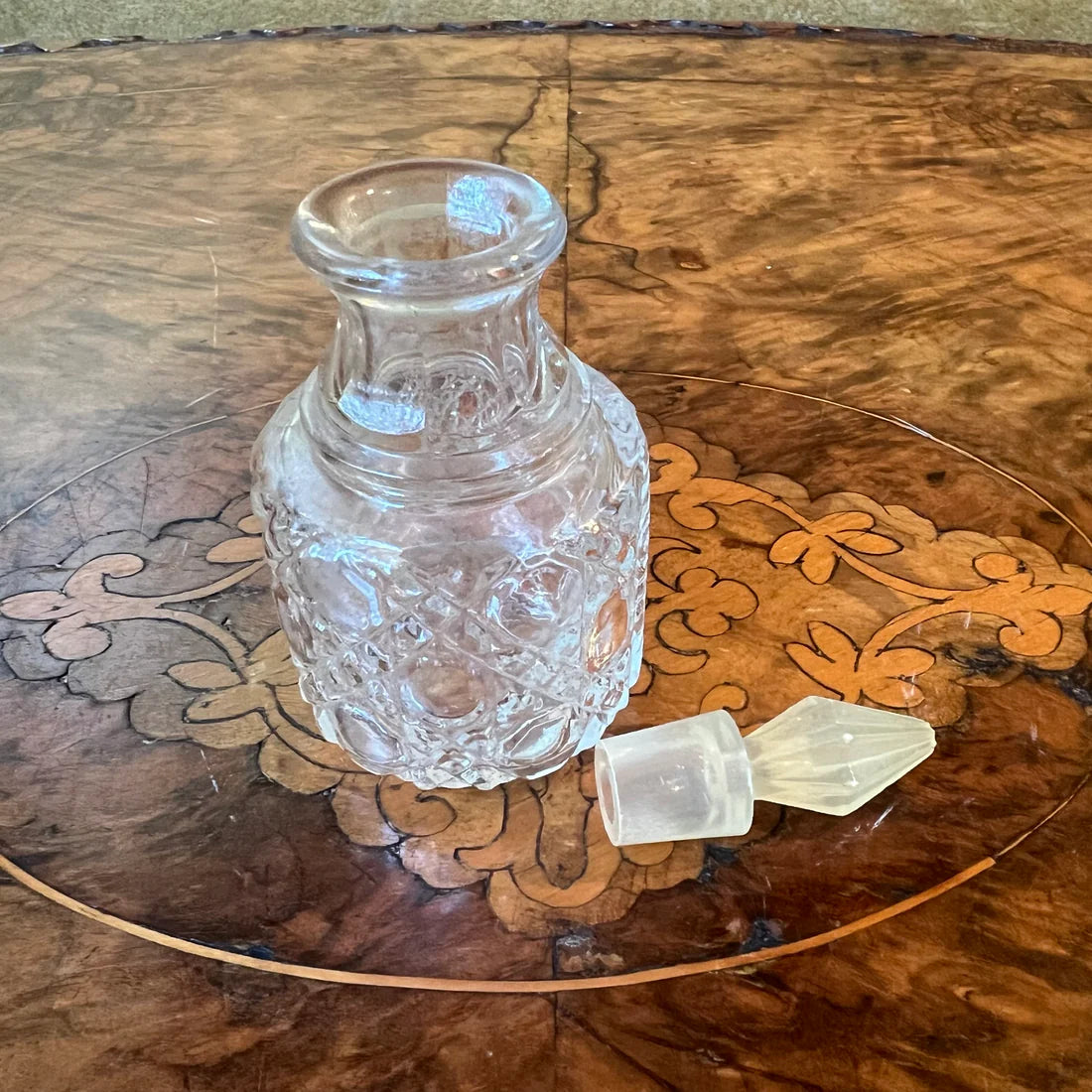 Vintage Glass Perfume Bottle