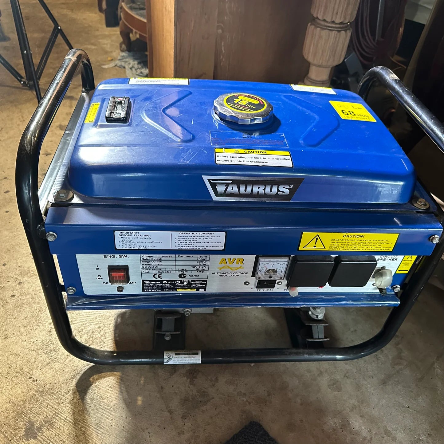 Taurus Petrol Generator