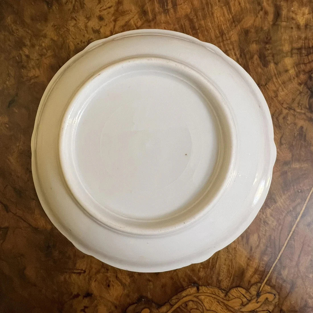 Vintage Pink Floral Printed Dish Bowl