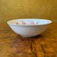 Vintage Pink Floral Soup Bowl