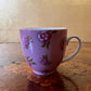 Pink Floral Tea Cup & Saucer