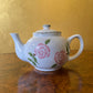 Pink Rose Print Teapot