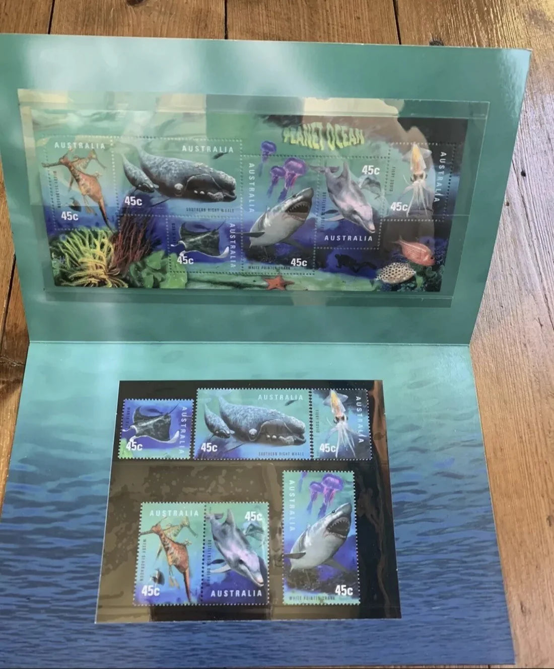 Planet Ocean Stamp Collection