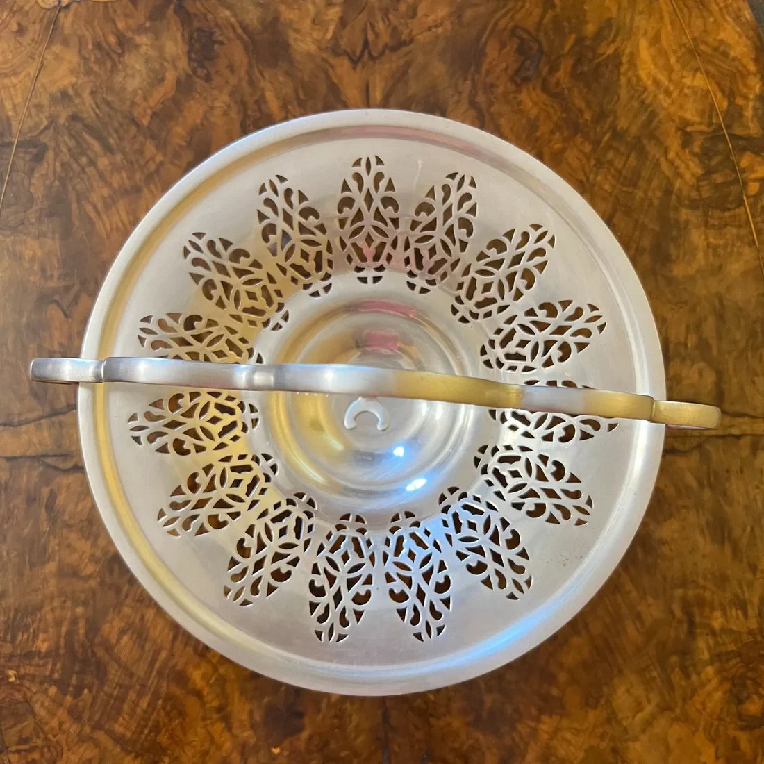 Plate Craft Silver Plated Display Bowl With Stand