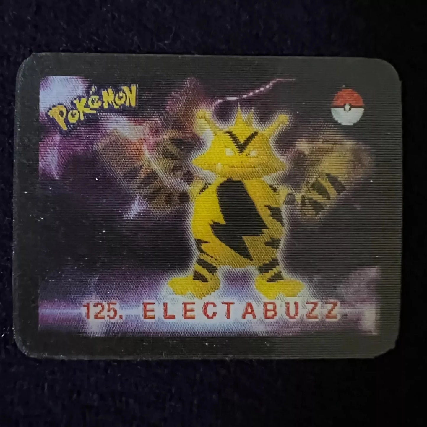 Pokemon Action 3D Card Electabuzz