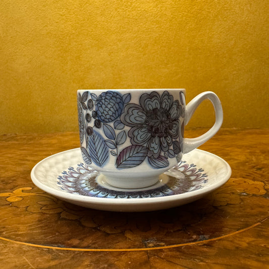 Pontesa The Castillian Collection Toledo Demitasse Coffee Cup & Saucer 