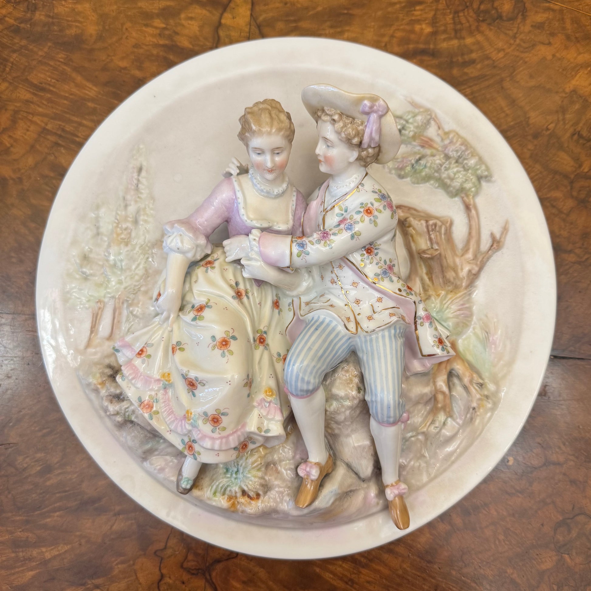 Porcelain Figured Plaques