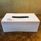 Vintage Porcelain Hand Made Tissue Box