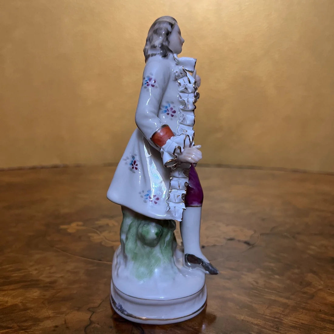 Vintage Porcelain Man Figurine