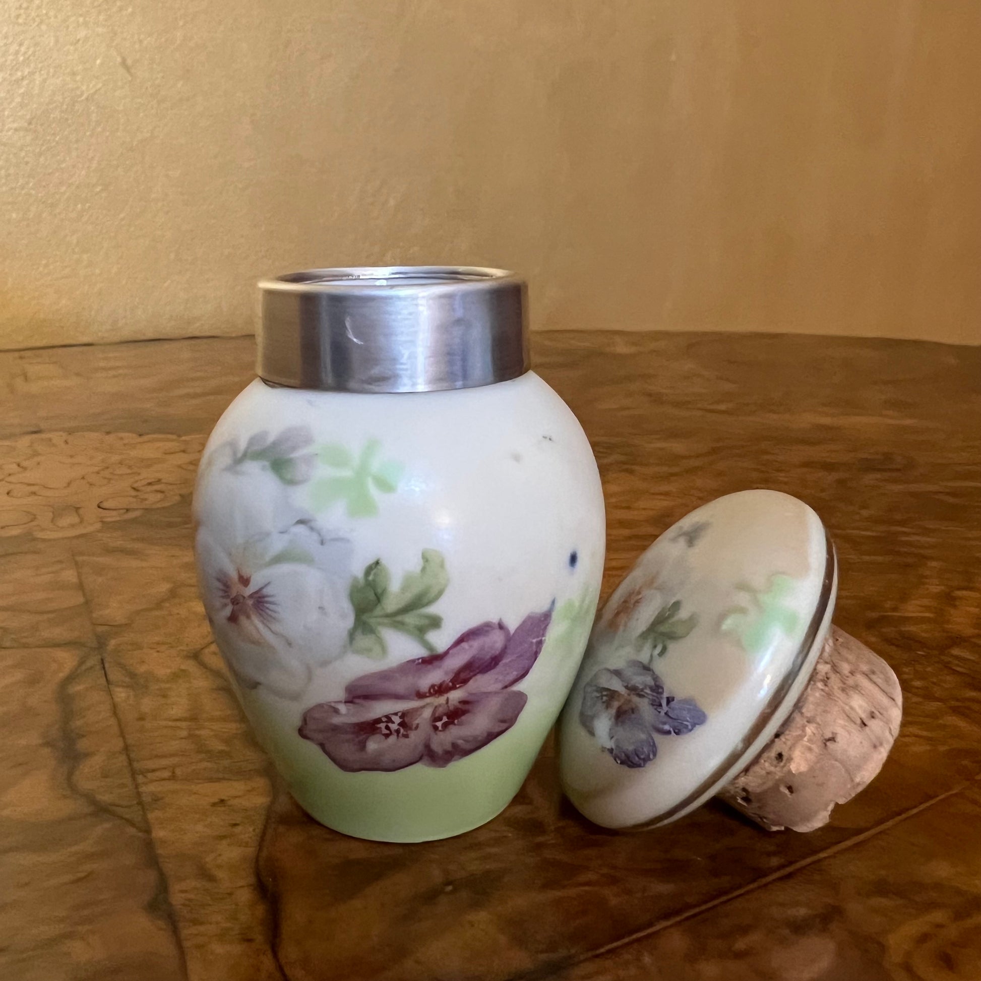 Porcelain Smelling Salt Jar