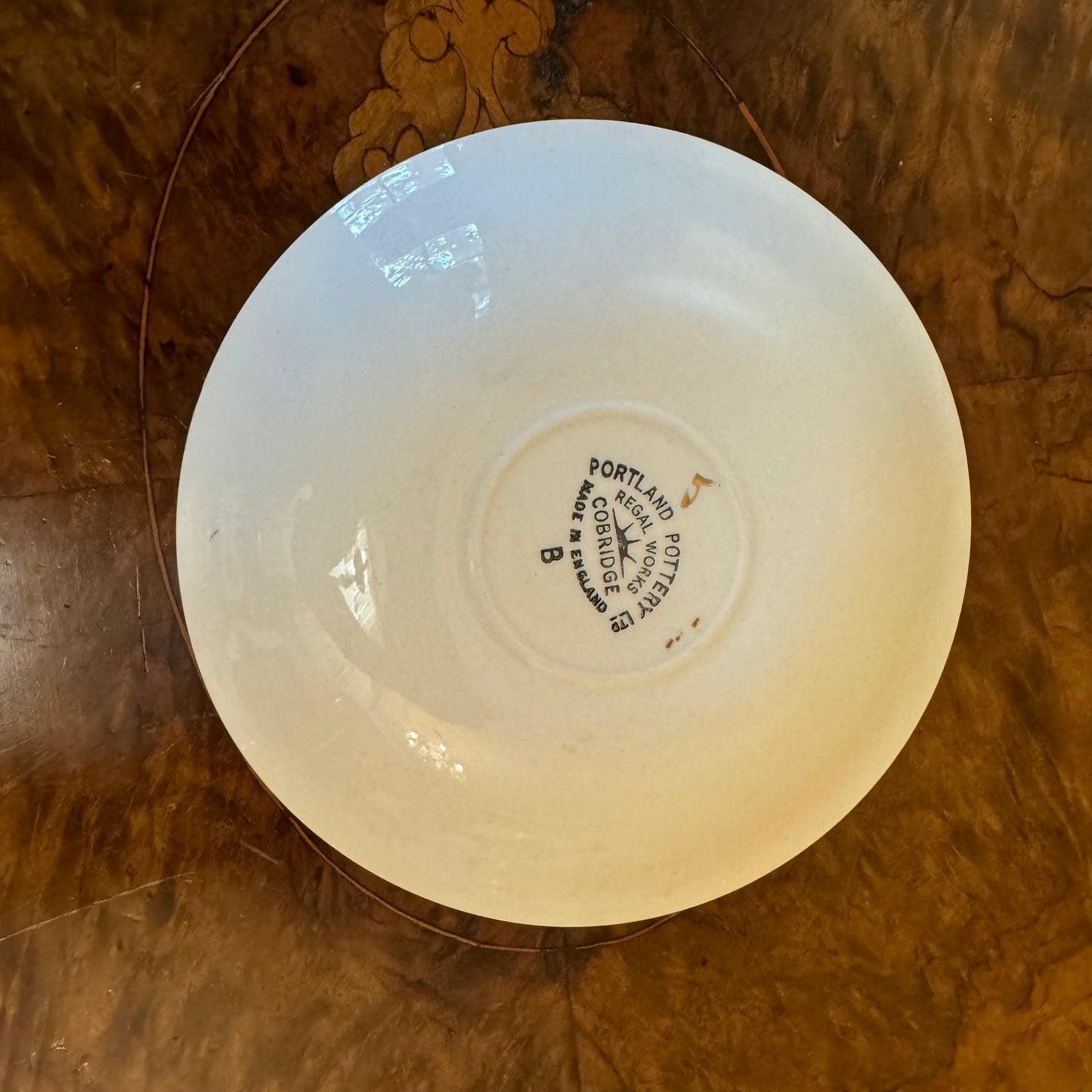 Portland Pottery Cobridge Saucer 