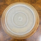 Pottery Brown Floral Large Plate