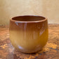 Pottery Brown Glaze Bowl Vase