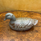 Pottery Duck Figurine 