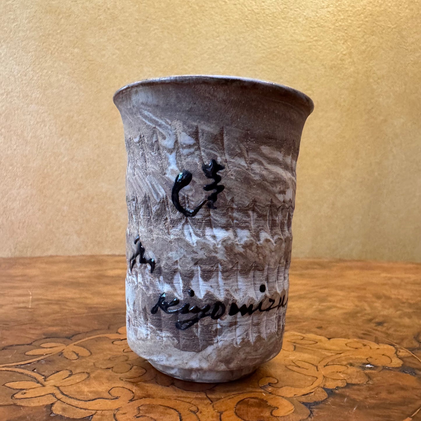Pottery Rustic Detail Cup 