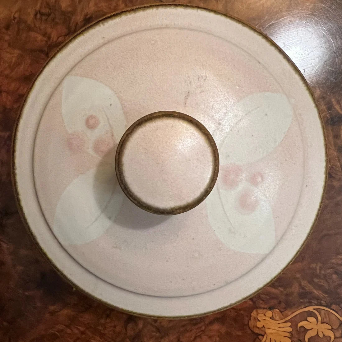 Vintage Pottery Small Soup Taureen
