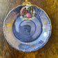 Vintage Purple Pearl Courting Print Demitasse Coffee Set