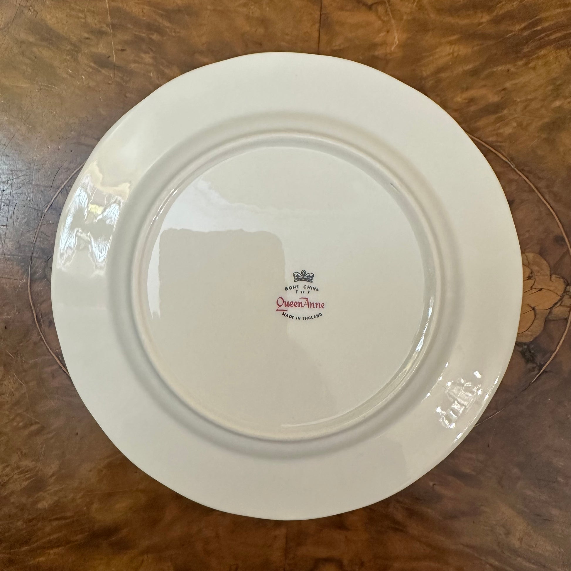 Queen Anne Blue Floral Print Side Plate 