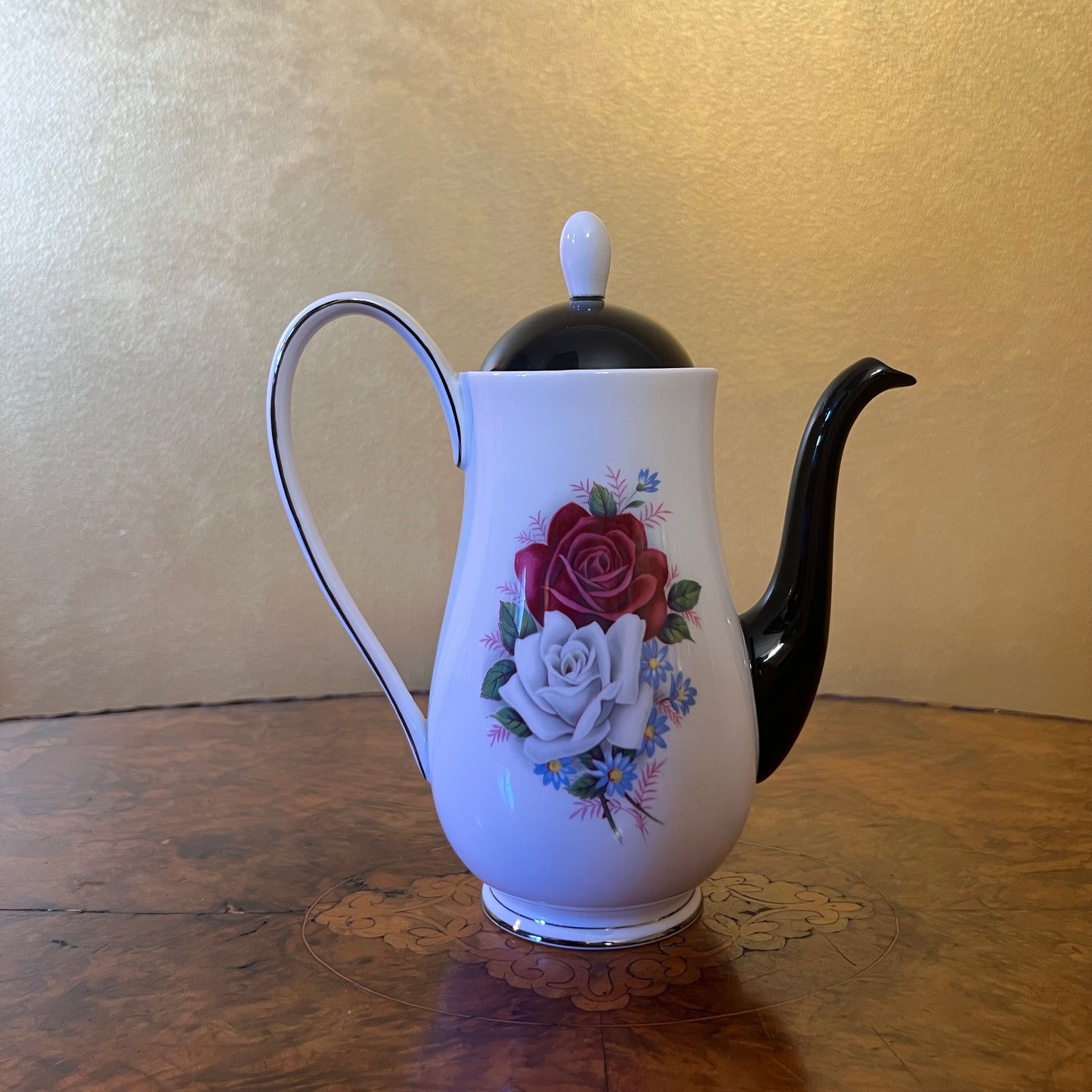 Queen Anne Duet Coffee Pot 