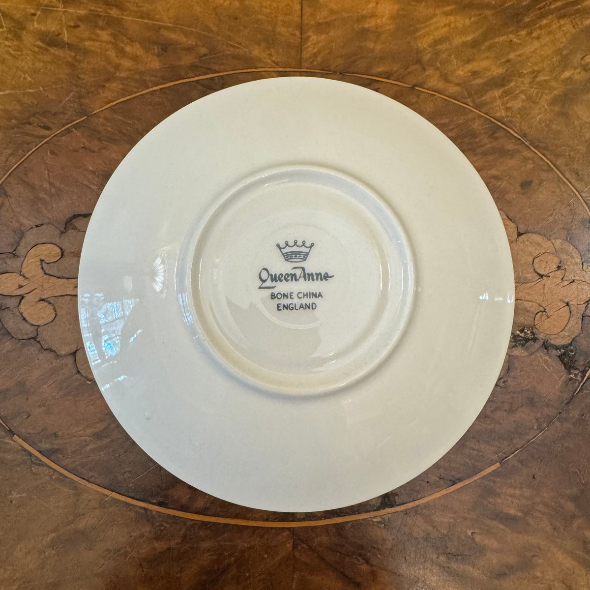 Queen Anne Duet Demitasse Coffee Saucer 