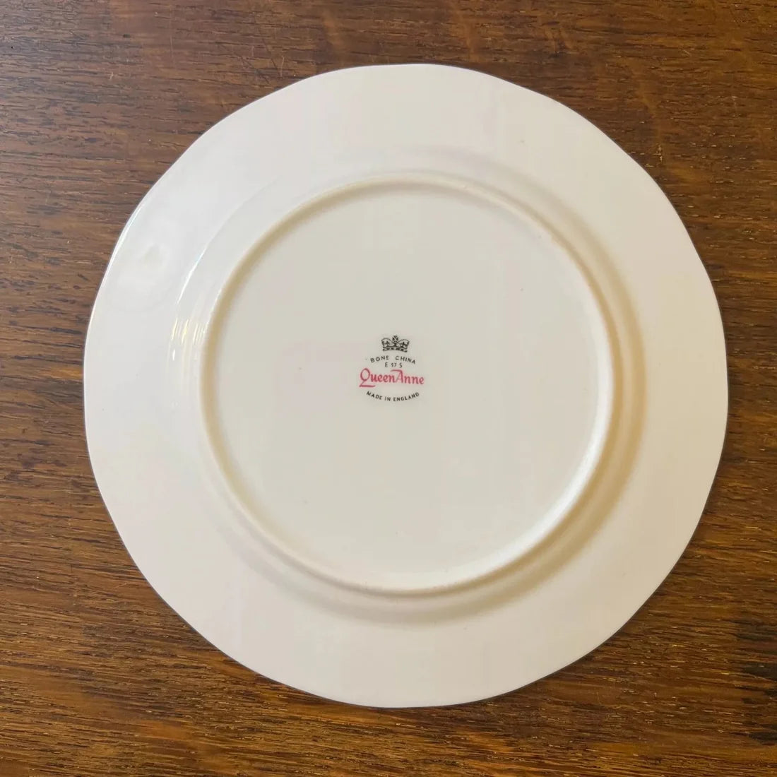 Queen Anne White Side Plate