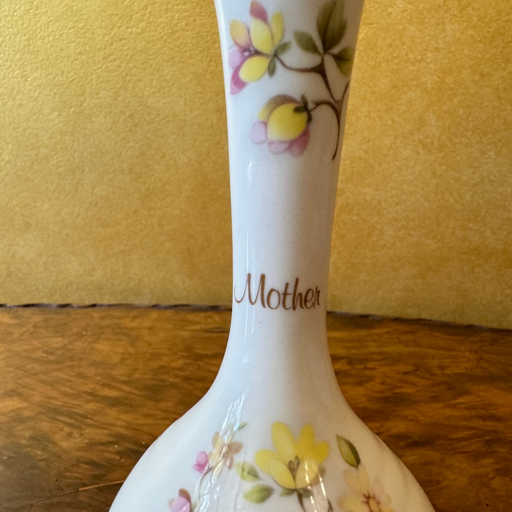 Queensway Mothers Floral Print Bud Vase 