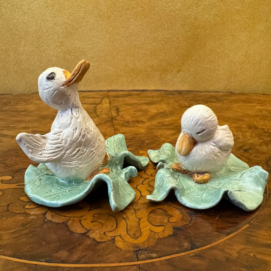 R Churchill Pottery Ducks Figurines