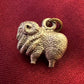 Vintage Silver Ram Pendant Or Charm