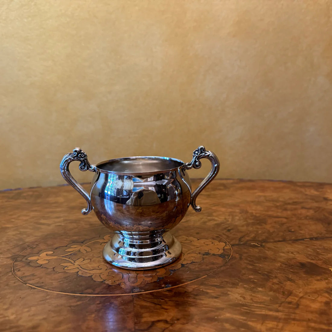 Vintage Ranleigh Silver Plate Milk & Sugar Set