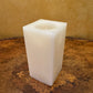 Real Wax Square LED Candle 