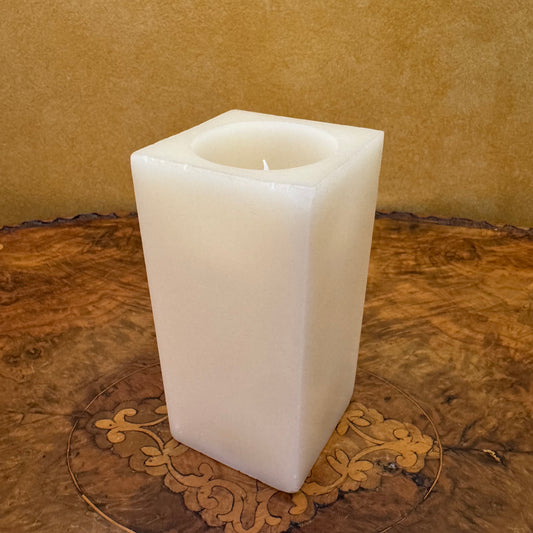 Real Wax Square LED Candle 