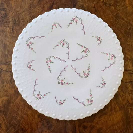 Red Rose Cake Plate 28cm