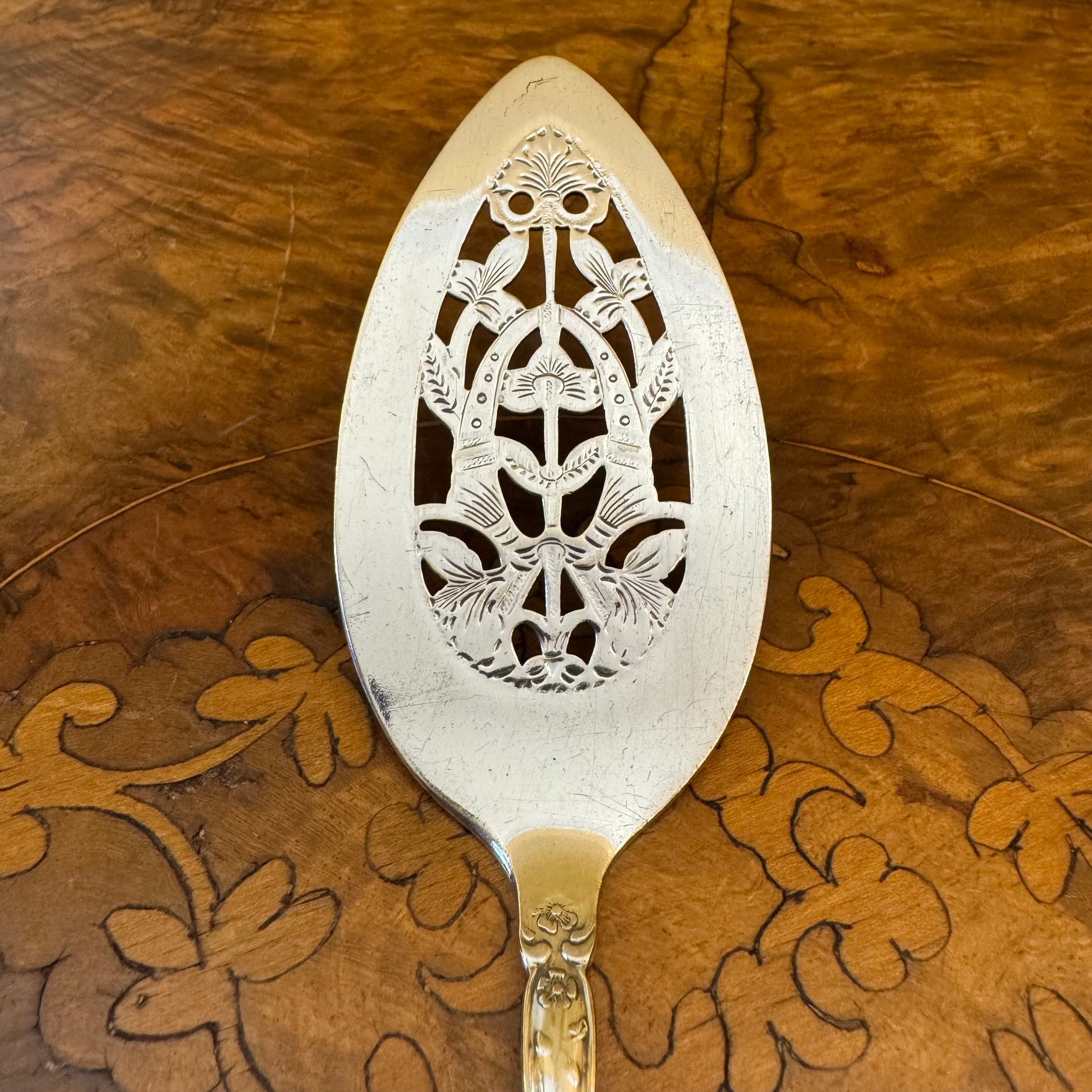 Rodd Silver Plate Camille Cake Serving Utensil 