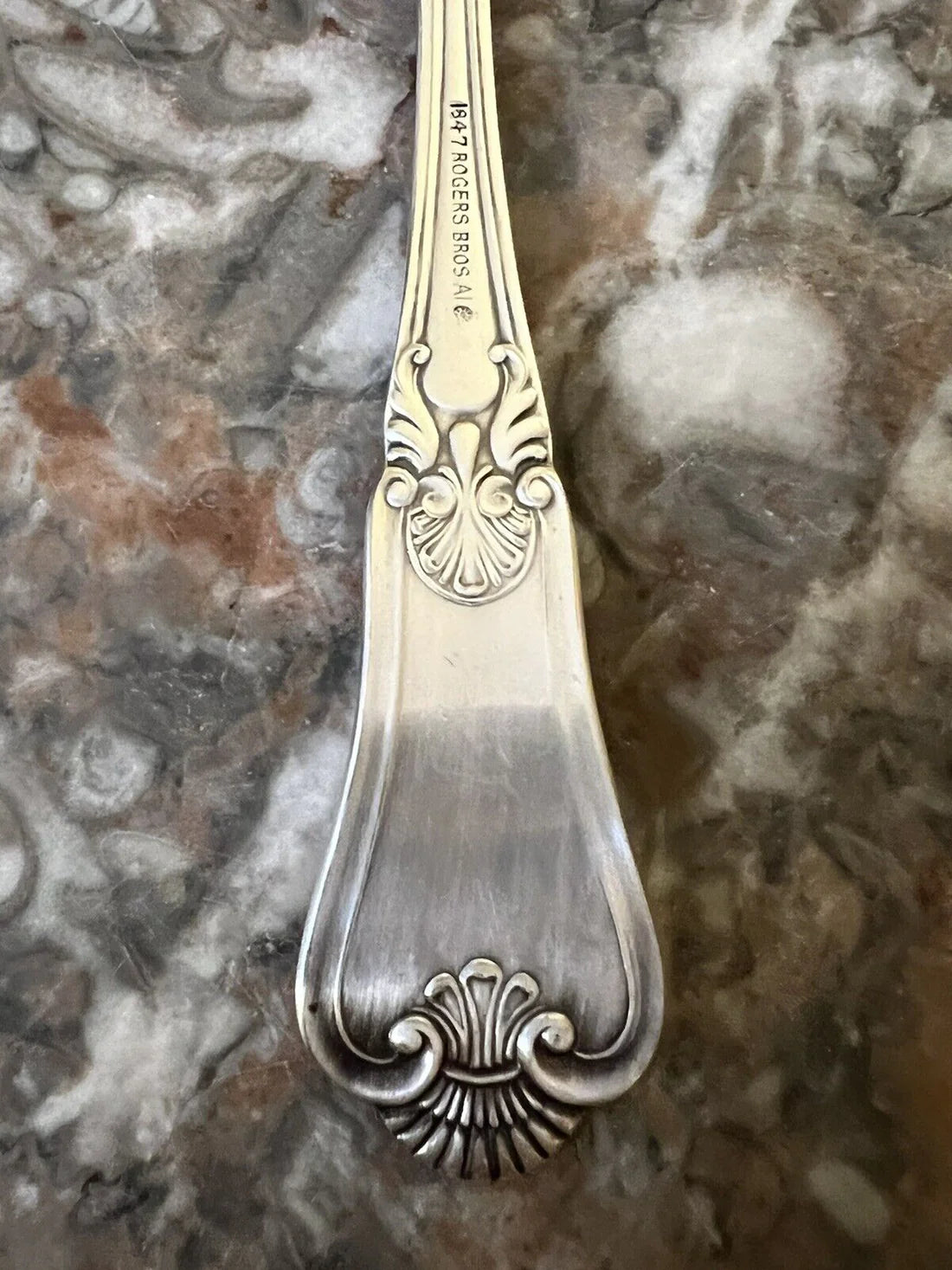 Antique Roger Bros 1847 Silver Plated Spoon