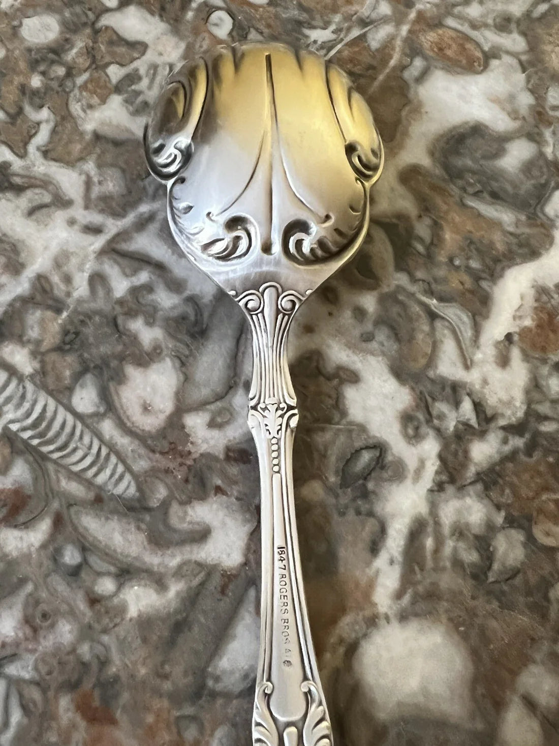 Antique Roger Bros 1847 Silver Plated Spoon