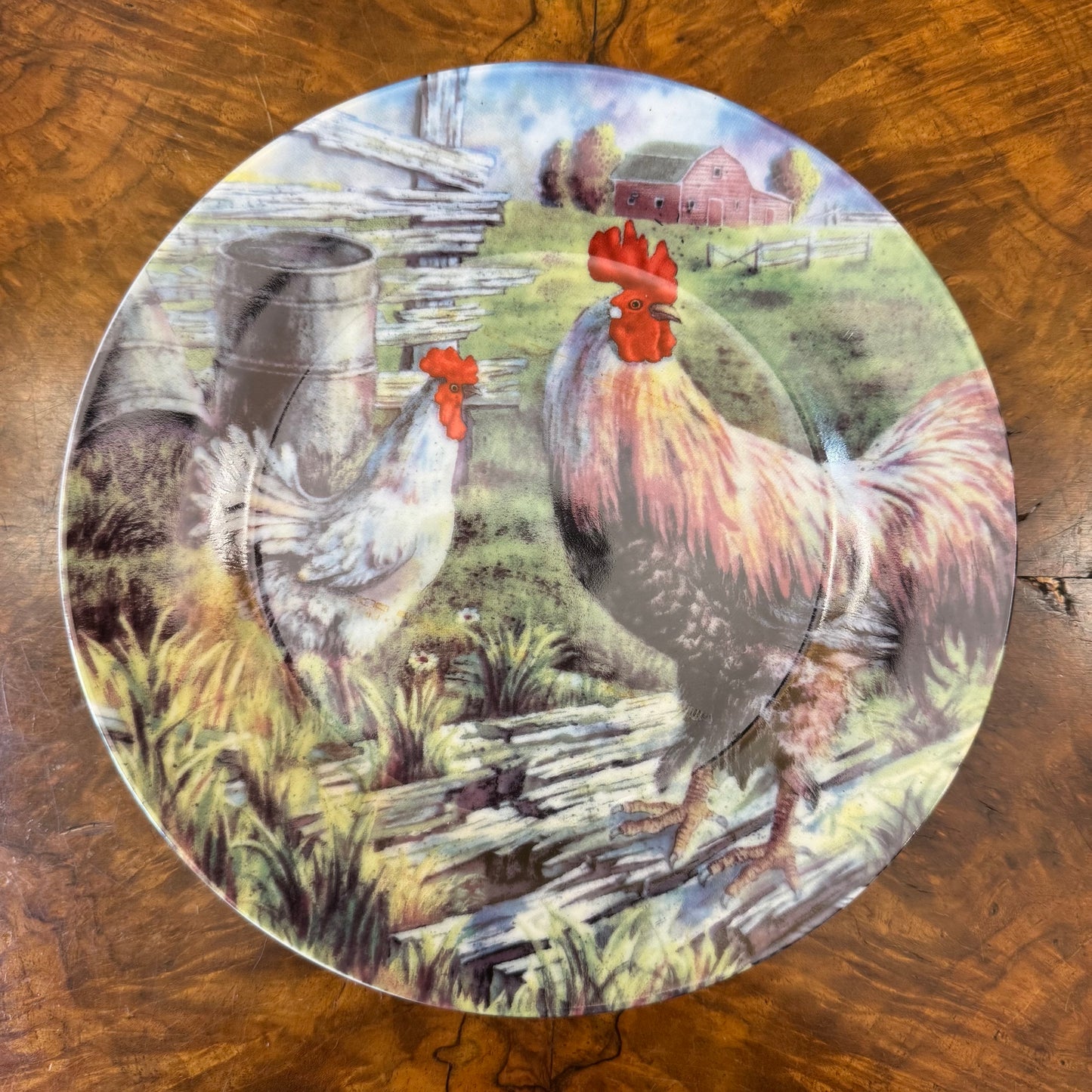 Rooster & Hen Print Collectors 